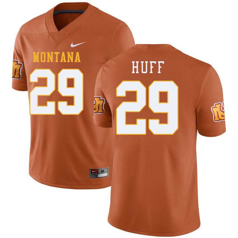 Montana Grizzlies #29 Tanner Huff College Football Jerseys Stitched Sale-Throwback